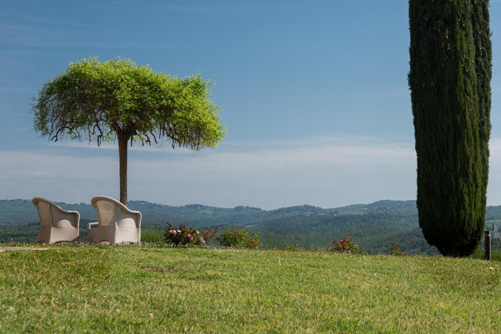 Villa Il Castagno Wine & Resort Siena Kültér fotó